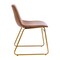 Flash Furniture 2 Pk 18 Inch Light Brown LeatherSoft Dining Chairs ET-ER18345-18-LB-GG - alternate 6